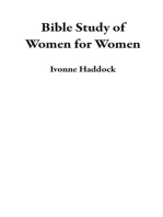 Bible Study of Women for Women