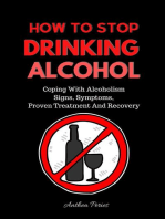 How To Stop Drinking Alcohol