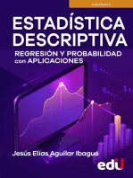 Estadística descriptiva, regresión y probabilidad con aplicaciones