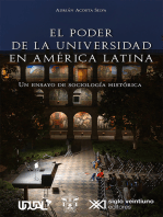 El poder de la universidad en América Latina: Un ensayo de sociología histórica