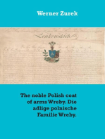 The noble Polish coat of arms Wreby. Die adlige polnische Familie Wreby.