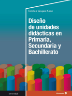 Diseño de unidades didácticas en Primaria, Secundaria y Bachillerato