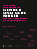 Gender und Neue Musik: Von den 1950er Jahren bis in die Gegenwart