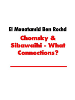 Chomsky & Sibawaihi - What Connections?