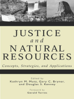 Justice and Natural Resources: Concepts, Strategies, and Applications