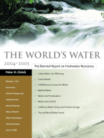 The World's Water 2004-2005: The Biennial Report on Freshwater Resources