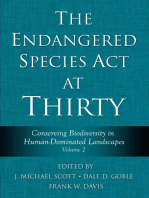 The Endangered Species Act at Thirty: Vol. 2: Conserving Biodiversity in Human-Dominated Landscapes