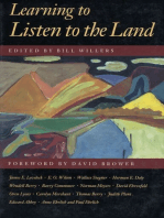 Learning to Listen to the Land