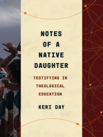 Notes of a Native Daughter: Testifying in Theological Education