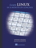 Learn Linux in a Month of Lunches