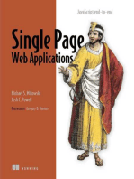 Single Page Web Applications