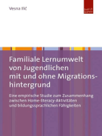 Familiale Lernumwelt von Jugendlichen mit und ohne Migrationshintergrund: Eine empirische Studie zum Zusammenhang zwischen Home-literacy-Aktivitäten und bildungssprachlichen Fähigkeiten