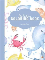 Dolphin Coloring Book for Kids Ages 3+ (Printable Version)