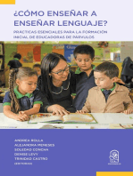¿Cómo enseñar a enseñar lenguaje?: Prácticas esenciales para la formación inicial de educadoras de párvulos