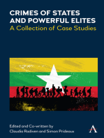 Crimes of States and Powerful Elites: A Collection of Case Studies