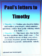 Paul's Letters to Timothy