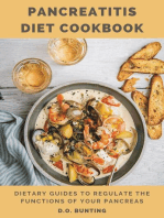 Pancreatitis Diet Cookbook: Dietary Guides to Regulate the Functions of Your Pancreas