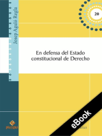 En defensa del Estado constitucional de Derecho