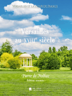 Versailles au XVIIIe siècle