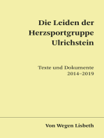 Die Leiden der Herzsportgruppe Ulrichstein: Texte und Dokumente, 2014-2019