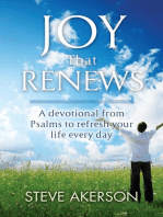 Joy That Renews: A devotional from  Psalms to refresh your  life every day