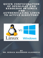 Quick Configuration of Openldap and Kerberos In Linux and Authenicating Linux to Active Directory