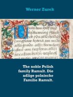 The noble Polish family Ramult. Die adlige polnische Familie Ramult.