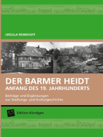 Der Barmer Heidt Anfang des 19. Jahrhunderts: Beiträge und Ergänzungen zur Siedlungs- und Kulturgeschichte