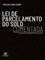 Lei de Parcelamento do Solo Comentada