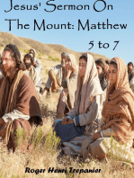 Jesus' Sermon On The Mount