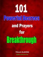 101 Powerful Decrees and Prayers for Breakthrough