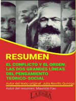 Resumen de El conflicto y el Orden: las dos Grandes Líneas del Pensamiento Teórico-Social: RESÚMENES UNIVERSITARIOS