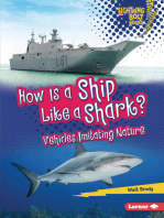 How Is a Ship Like a Shark?: Vehicles Imitating Nature