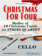 Cello part - String Quartet Medley "Christmas for four"