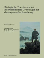 Biologische Transformation - Interdisziplinäre Grundlagen für die angewandte Forschung