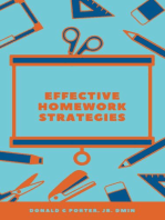 Effective Homework Strategies