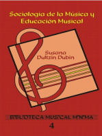 Sociología de la música y Educación Musical.