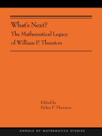 What's Next?: The Mathematical Legacy of William P. Thurston (AMS-205)