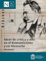 Ideas de crítica y arte en el Romanticismo y en Nietzsche