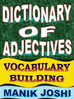 Dictionary of Adjectives