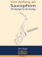 Von Anfang an: Saxophon: 100 Übungen für den Einstieg: Für alle Saxophone