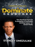 Dominate: The Practical Formula to Building a Profitable Writing Career on Social Media