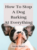 How To Stop A Dog Barking At Everything