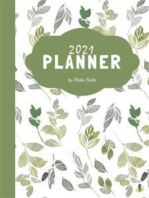 2021 (1 Year) Planner (Printable Version)