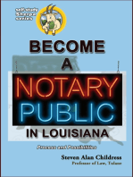 Become a Notary Public in Louisiana