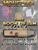 Thee Book of ISM “Original Lyrics & Poems Part 2”