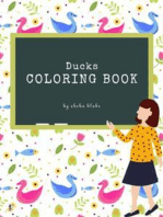 Ducks Coloring Book for Kids Ages 3+ (Printable Version)