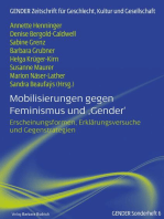 Mobilisierungen gegen Feminismus und 'Gender': Erscheinungsformen, Erklärungsversuche und Gegenstrategien