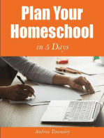 Plan Your Homeschool in 5 Days