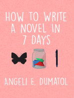 How to Write a Novel in 7 Days
